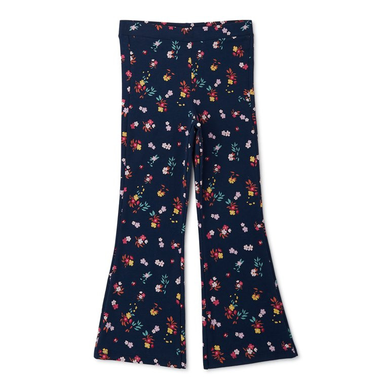 Garanimals Baby and Toddler Girls Flare Pants, Sizes 12 Months-5T | Walmart (US)