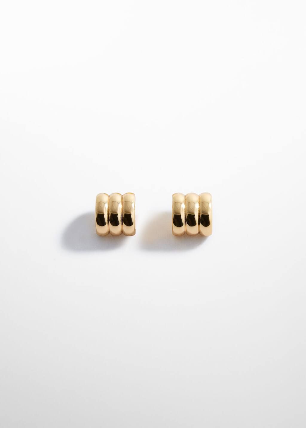 Volume triple-hoop earrings -  Women | Mango USA | MANGO (US)