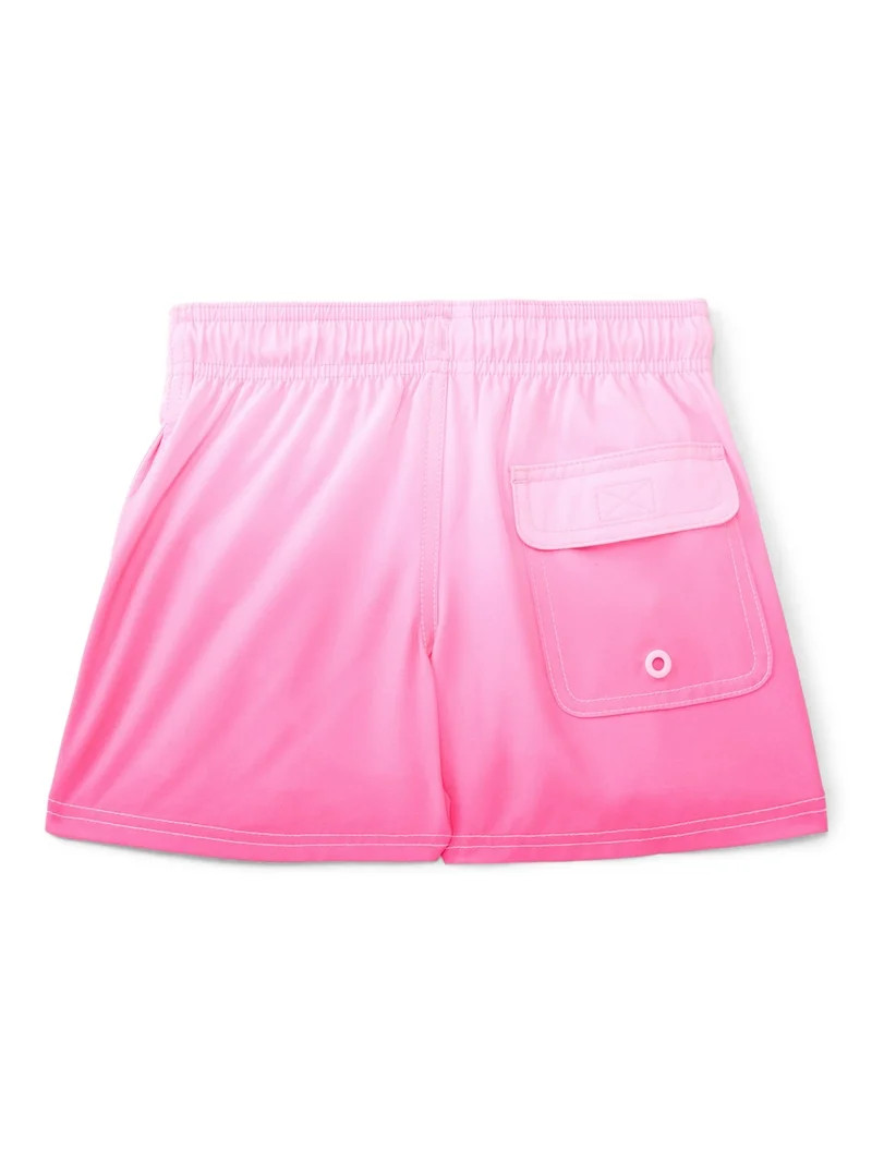 Wonder Nation Boys Quick Dry Stretch Swim Trunks with UPF50, Sizes 4-18 & Husky | Walmart (US)