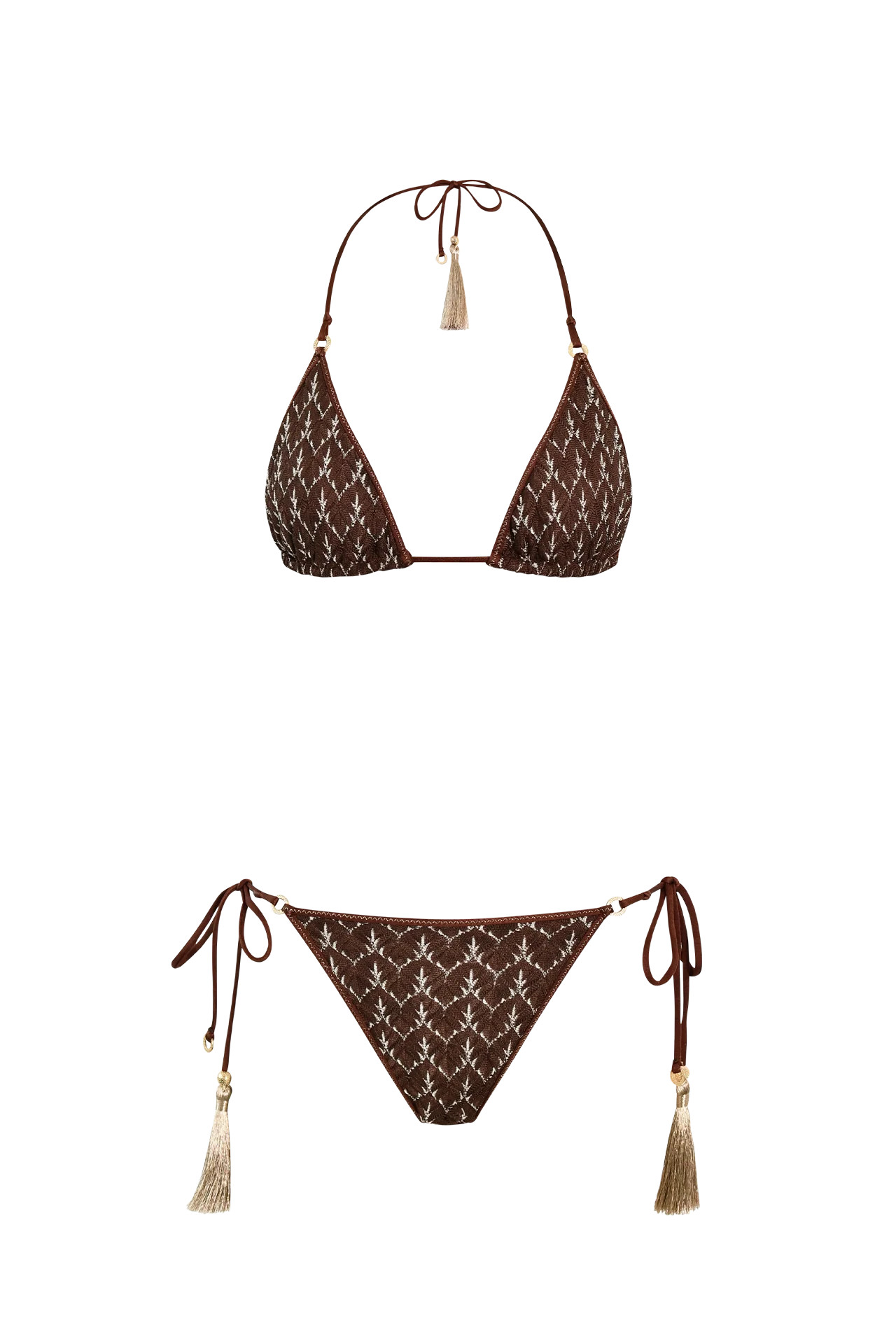 Knit Triangle Bikini | HANNE BLOCH