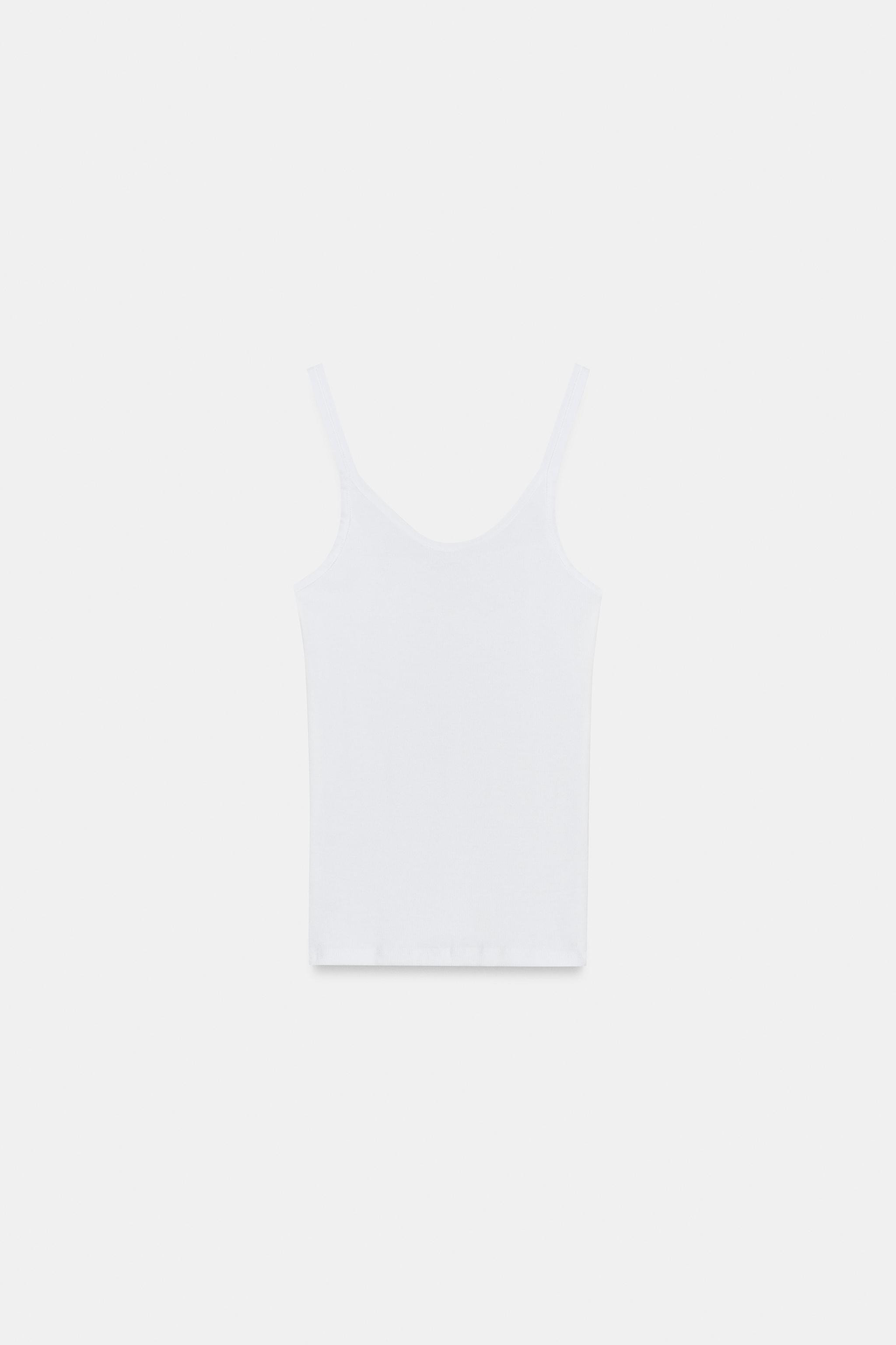 RIBBED VEST TOP | Zara UK
