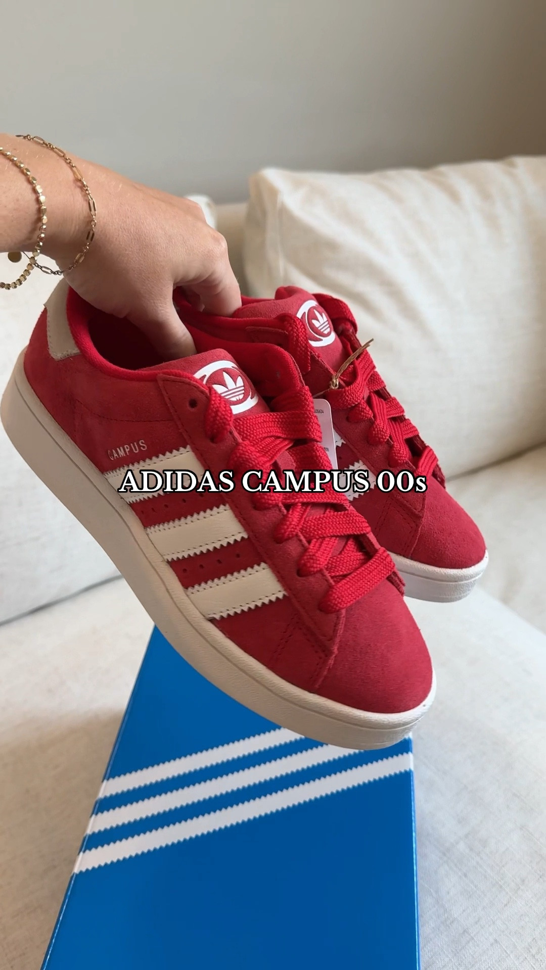 Adidas Campus ‘00s Better Scarlet / Cloud White 

#LTKStyleTip #LTKShoeCrush #LTKFindsUnder100