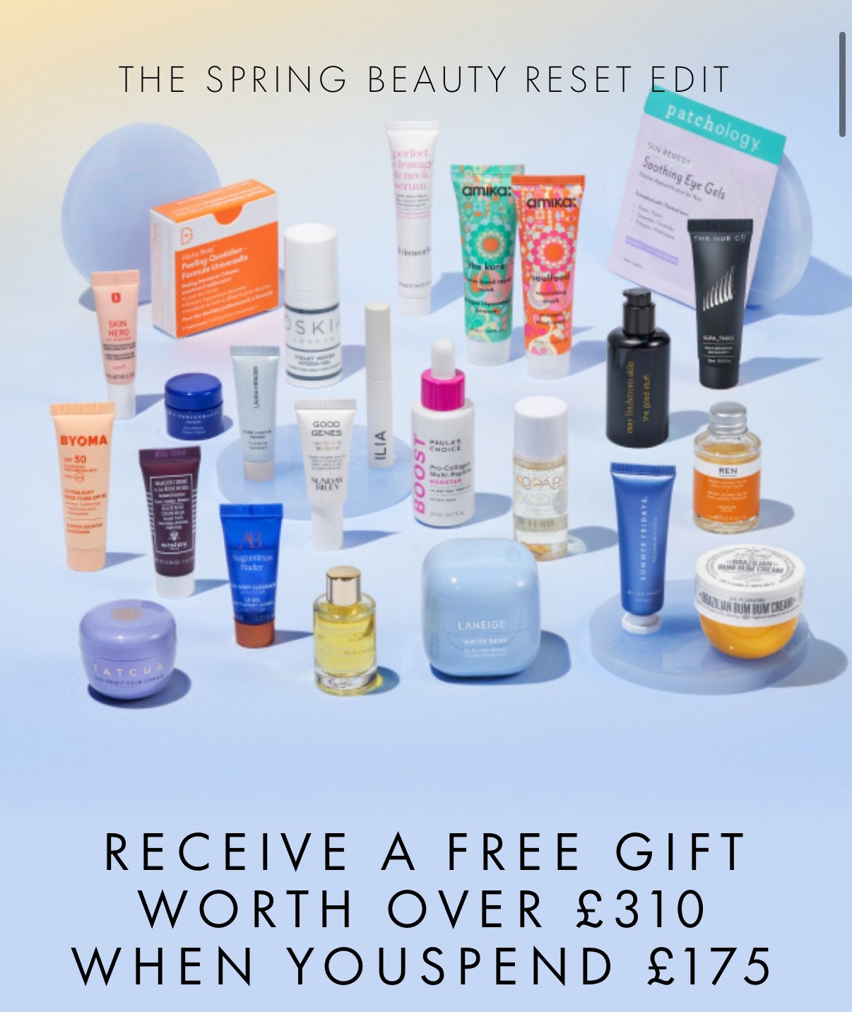  Space NK ~ The Spring Beauty Reset Edit

🎁 Guess what? You can get this gift for over £310 when you spend £175 or more at Space NK.

From the t&c’s on their website:
*The promotion is available to UK and International customers excluding Spain, Greece, and Italy.
Spend £175 / €200 / $230 / 2360 kr or the equivalent value in your local currency (as displayed online) to qualify for the gift.

#spacenk
#beautyhaul
#spacenkgwp
#spacenkgoodybag
#beautygoodybag
#gwp
#beautyhaul
#beautygwp
#gwpoftheday
#beautyblogger
#beautyunboxing
#spacenkhaul
#beautydeals
#beautyboxuk
#beautydeal 


#LTKbeauty #LTKuk
