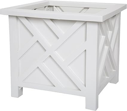 Pure Garden 50-116 Planter Box, White | Amazon (US)