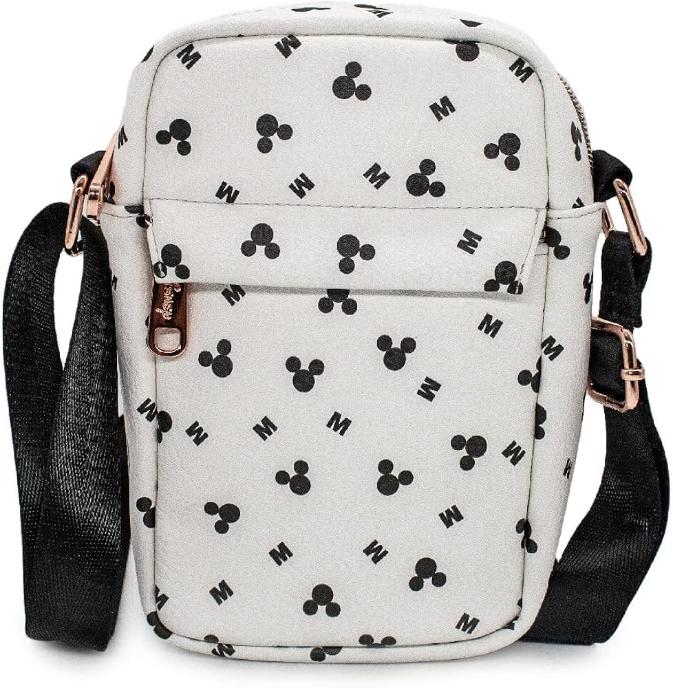 Disney Bag, Crossbody, Mickey Mouse Head and M Icons, Vegan Leather | Amazon (US)