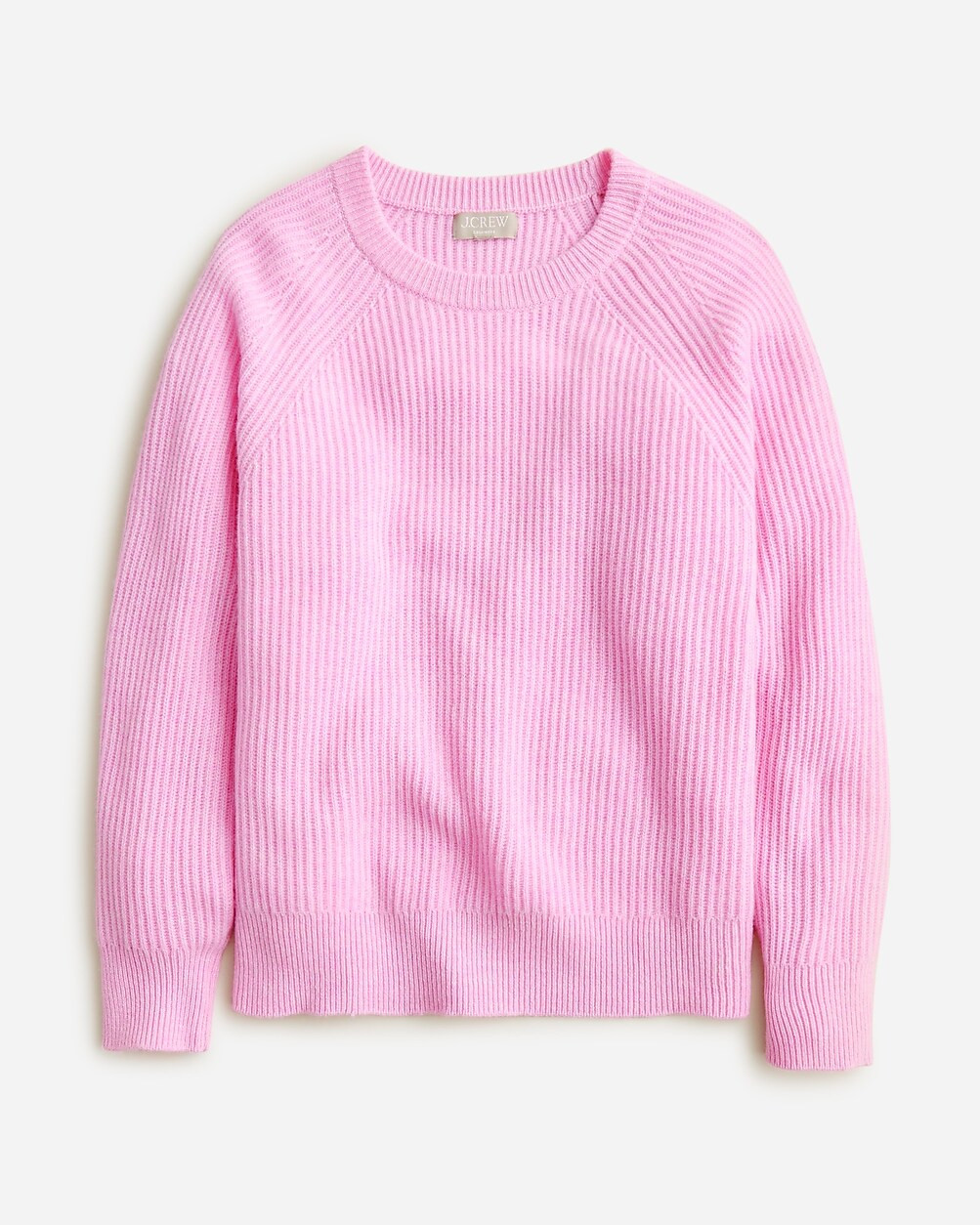 Ribbed cashmere oversized crewneck sweater | J. Crew US