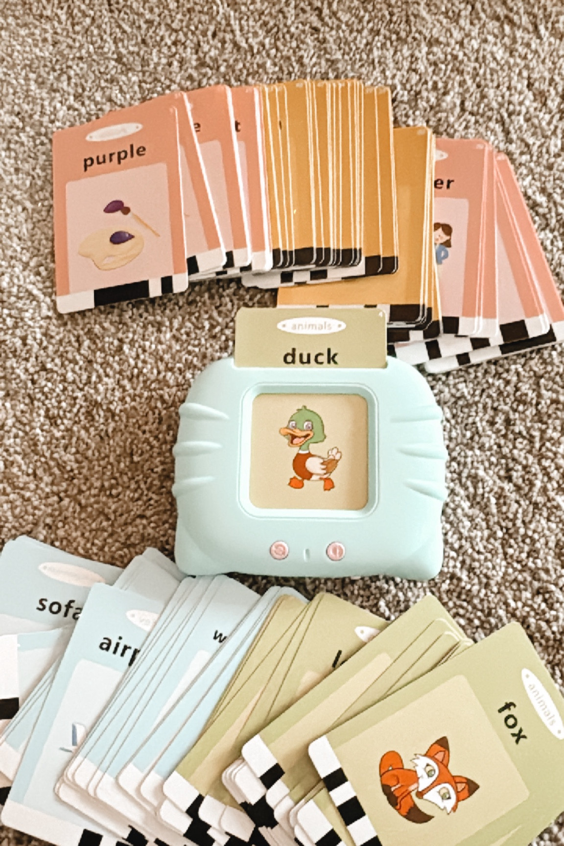 Learning words toy. 
We love this toy to help learn words! 

#LTKCyberWeek #LTKKids #LTKBaby