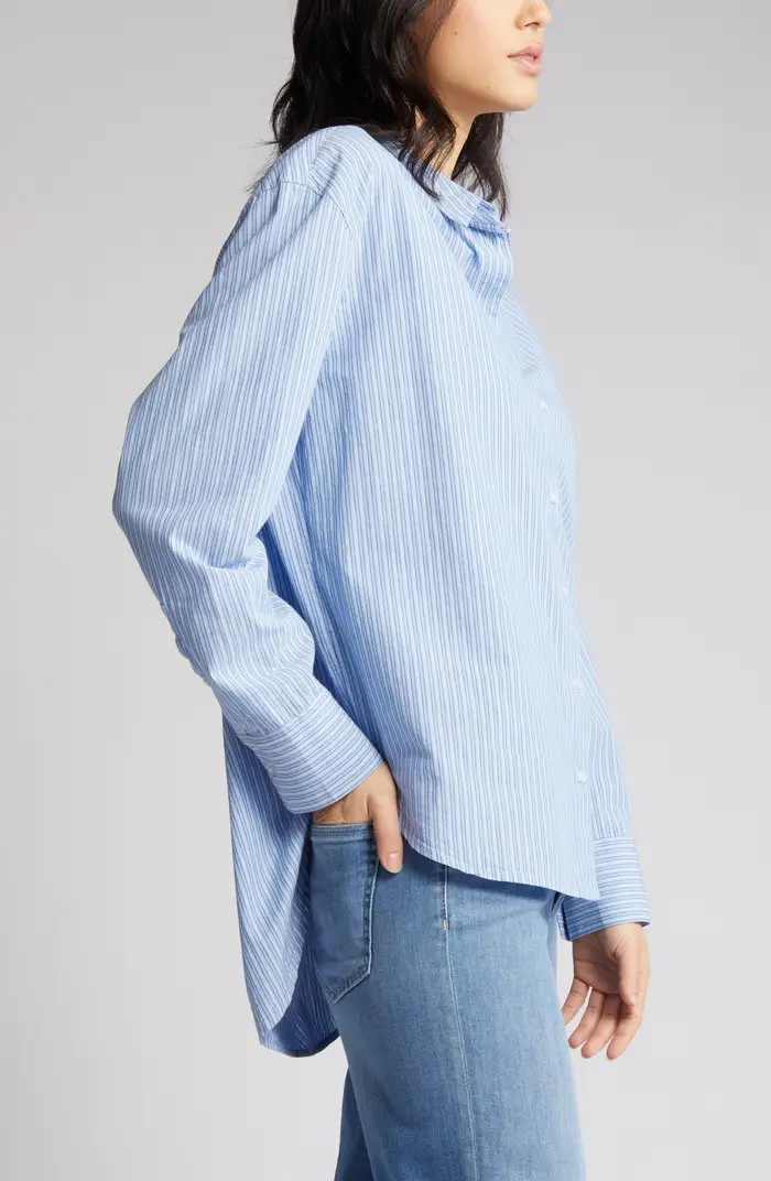Oversize Poplin Shirt | Nordstrom