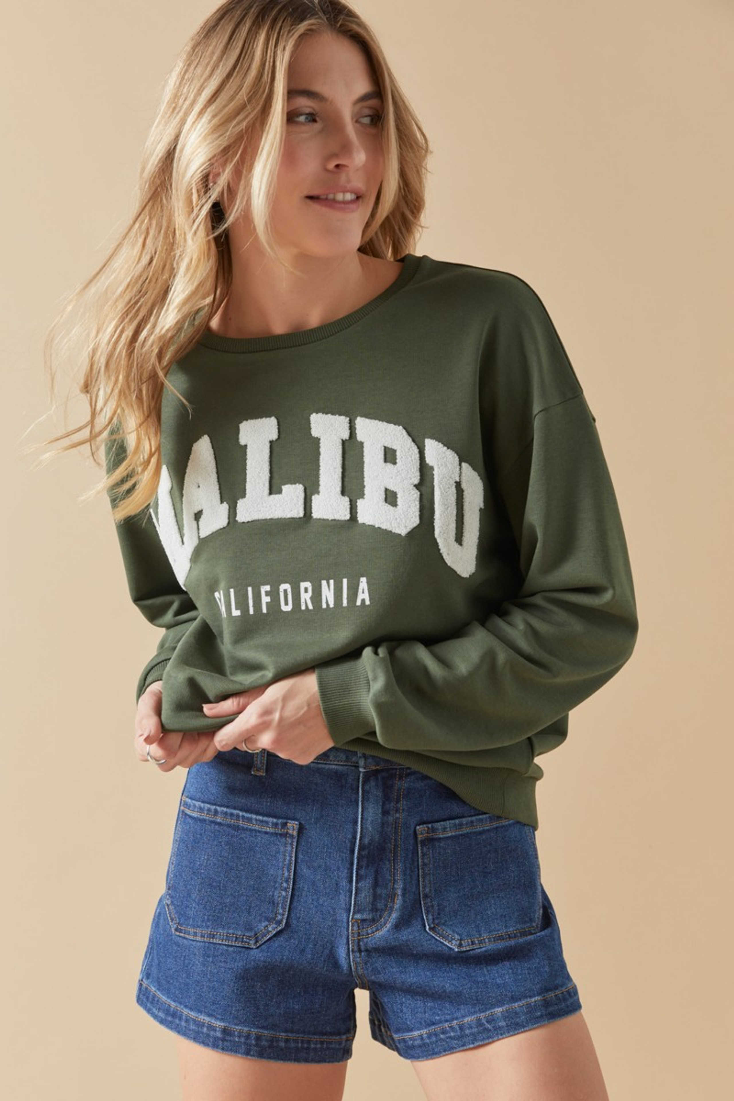 Brandee Front Pocket Denim Shorts | Francesca's