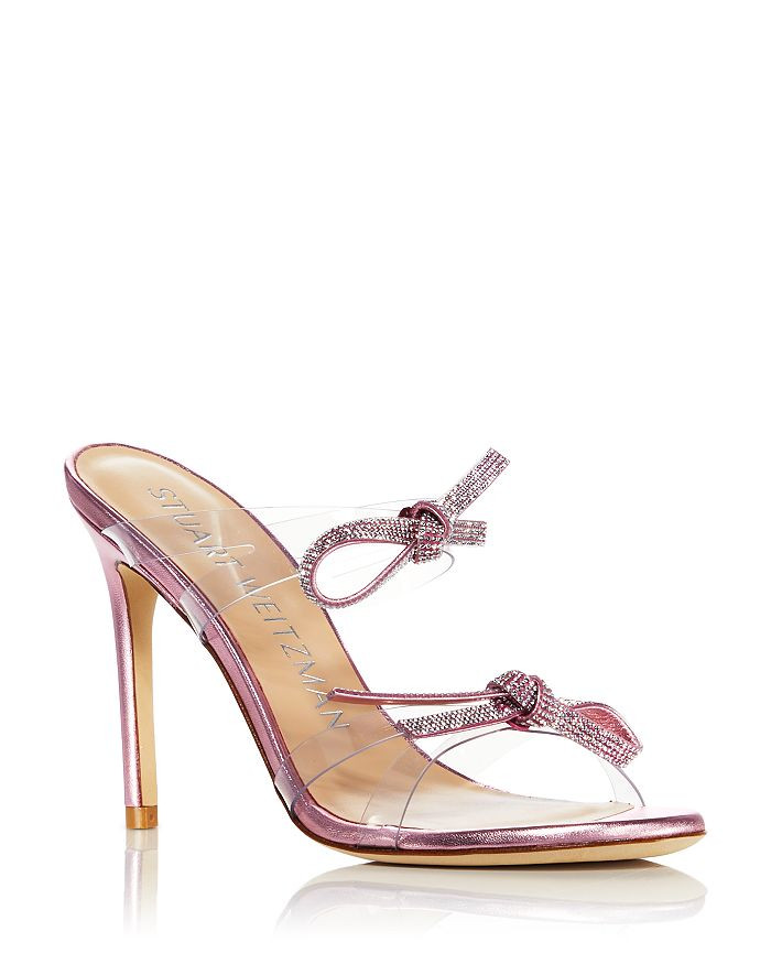 Women's Bow 100 Slide High Heel Sandals | Bloomingdale's (US)