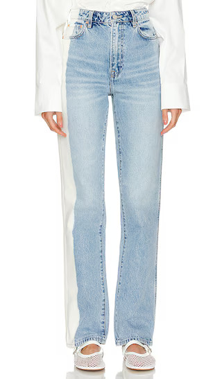 Sara Super High-rise Straight in Sunset Peak | Revolve Clothing (Global)