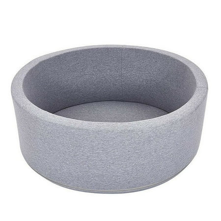 35 x 11.5 in Foam Ball Pit Pool Playpen Soft Round Ball Pool for Baby Kids Children Toddler (Grey) | Walmart (US)