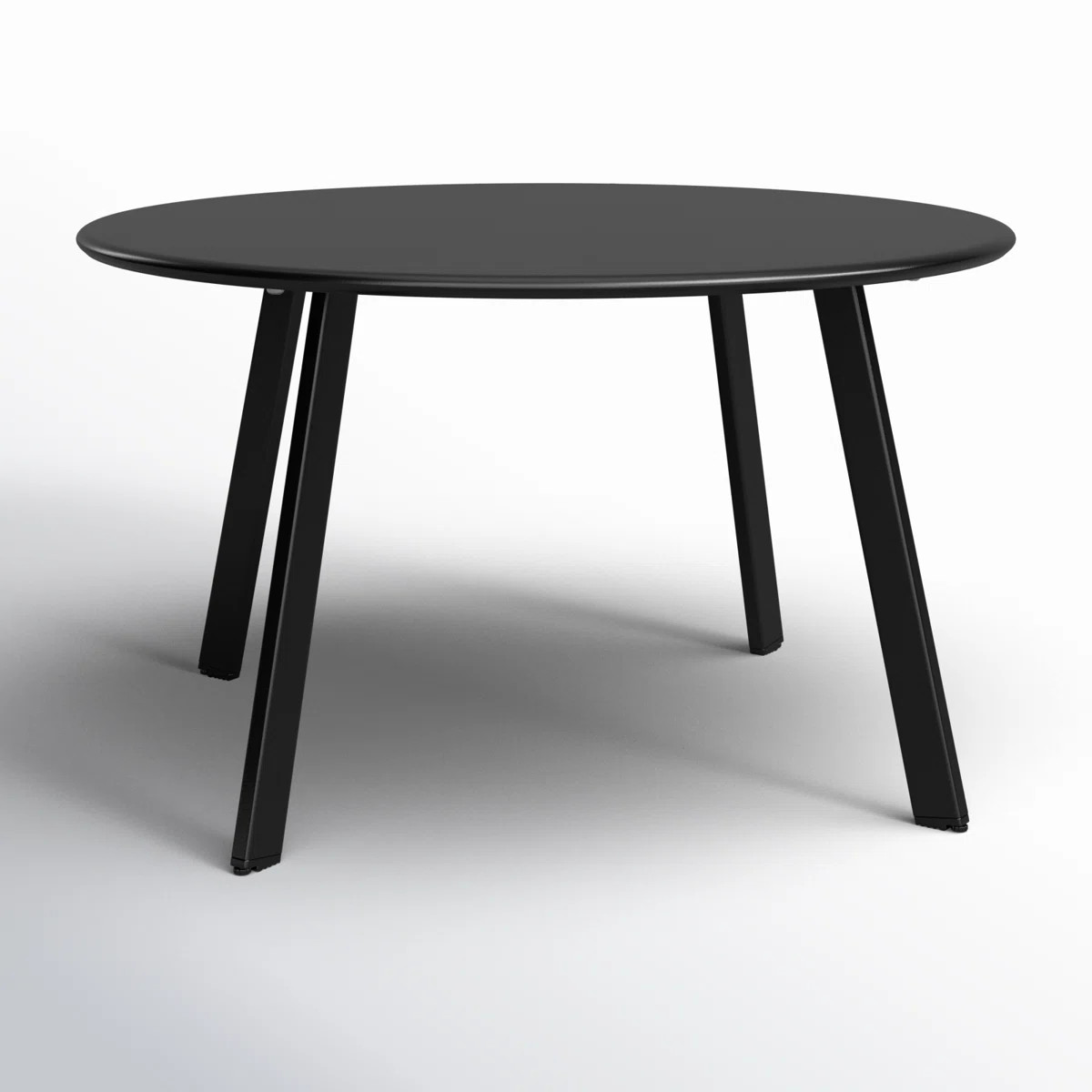 Cera 27.5 '' Outdoor Round Steel Coffee Table | Wayfair North America