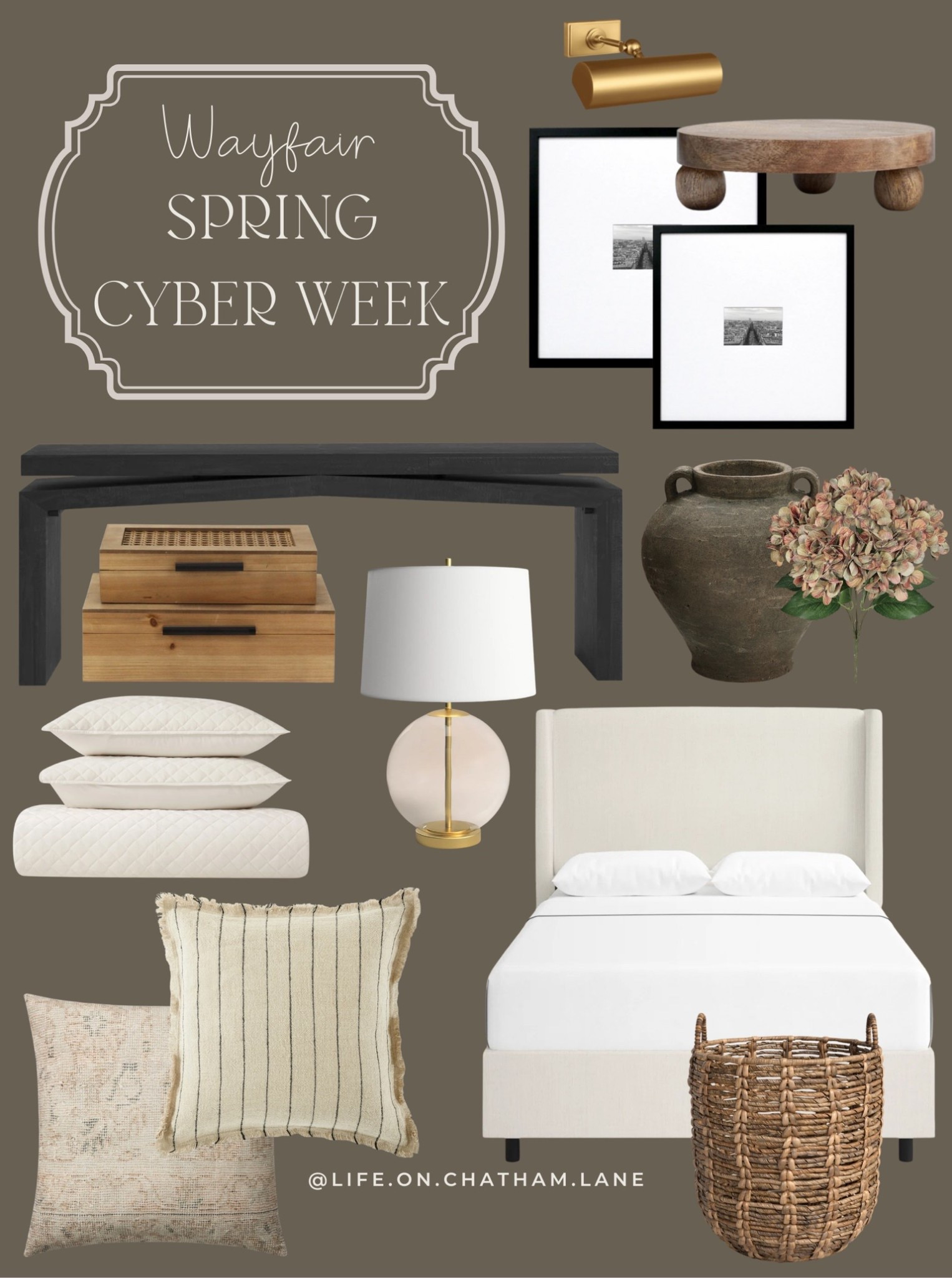 Wayfair Spring Cyber Week is in full swing!  With up to 80% off and free shipping sitewide, now is the perfect time to refresh any space in your home! Shop my moody, neutral home favorites that are on sale now! 😍

#wayfairpartner #wayfair #ad @wayfair 

#LTKSaleAlert #LTKHome