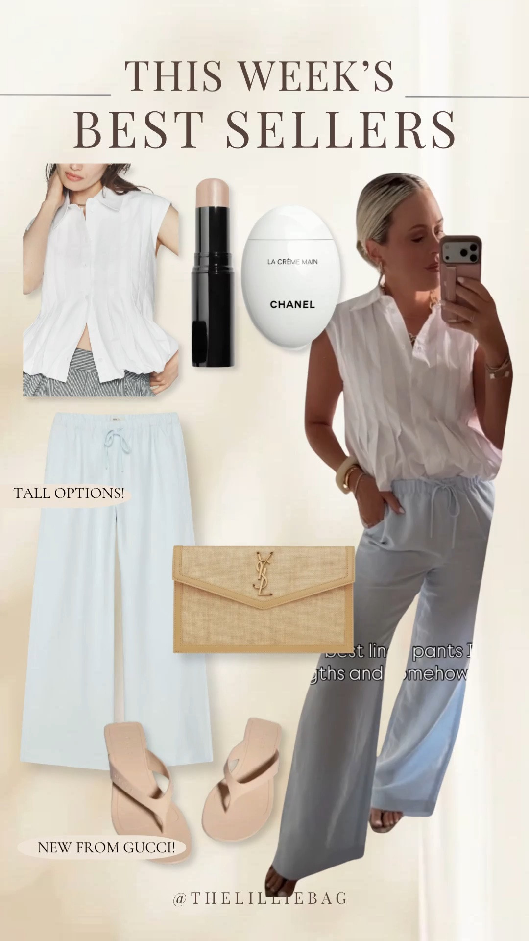 OOTN! The best linen pants ever! Come in lengths! I do small, tall! More colors! They’re a best seller for a reason and my top was a hit! In small but could have done XS. 


Summer style. Summer fashion. Linen pants. Resort wear. Business casual workwear. @Aritzia