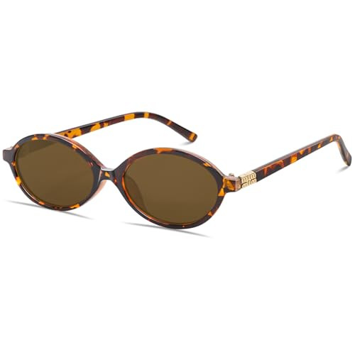 BOTEN Retro Oval Sunglasses for Women Men Small 90s Sun Glasses Trendy Round Shades Cute Designer... | Amazon (US)