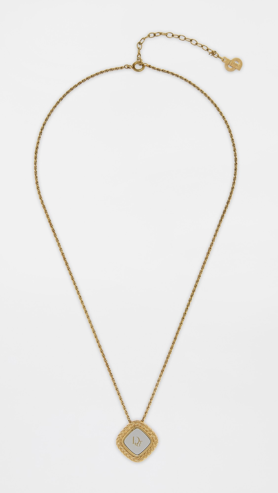 Dior Silver Gold Necklace | Shopbop