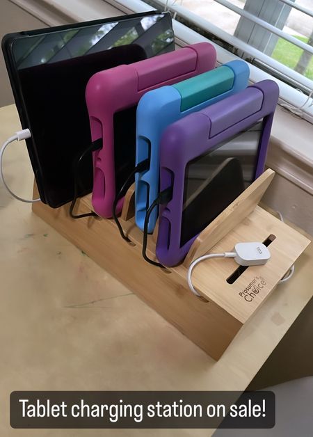 Love this tablet charging station for all of the kid’s gadgets! 

#LTKhome #LTKfamily #LTKkids