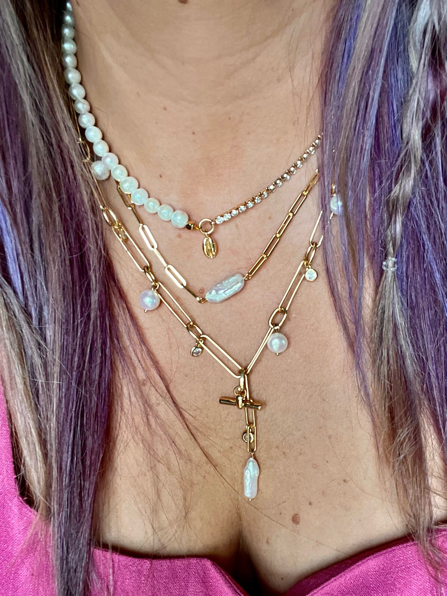 Ettika Gold & Pearl Necklace 

#costumejewelry #jewelry #gold #silver #goldjewelry #goldjewelryideas #jewelrytrends #jewelryaddict #jewelrylover #jewelryforwomen #silverjewelry #necklace #bracelet #rings #earrings #accessories #trendyjewelry #goldnecklace #silvernecklace #goldbracelet #silverbracelet #goldearrings #silverearrings #goldrings #silverrings #goldaccessories #silveraccessories #pearl #pearls #affordablejewelry #budgetjewelry #layered #layering #layeringjewelry #beads #beaded #dainty #daintyjewelry #stacking #stackable #stackablejewelry #layerednecklaces #stackablebracelets #stackablerings #boho #bohostyle #bohojewelry #bohobracelets #bohonecklaces #statementjewelry #statementearrings #under50 #under100 #jewelryunder50 #jewelryunder100  #wedding #guest #dress #weddingguest #weddingguestdress #cocktail #cocktaildress #kneelength #weddingoutfit #weddingoutfitinspo #weddingoutfitinspiration #kneelengthdress #midi #mididress #event #eventdress #special #occasion #specialoccasion #specialoccasiondress #workwear #work #outfit #workwearoutfit #workwearstyle #workwearfashion #workwearinspo #workoutfit #workstyle #workoutfitinspo #workoutfitinspiration #worklook #workfashion #officelook #office #officeoutfit #officeoutfitinspo #officeoutfitinspiration #officestyle #workstyle #workfashion #officefashion #inspo #inspiration #slacks #trousers #professional #professionalstyle #professionaloutfit #professionaloutfitinspo #professionaloutfitinspiration #professionalfashion #professionallook #dresspants 



#LTKunder100 #LTKunder50 #LTKwedding