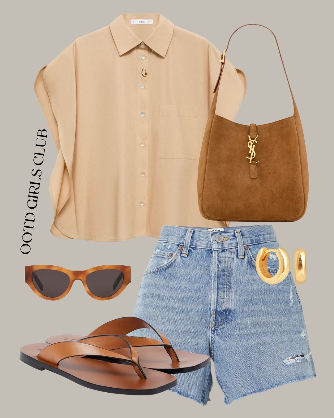 Neutrals with shorts 

#LTKeurope #LTKstyletip #LTKsummer