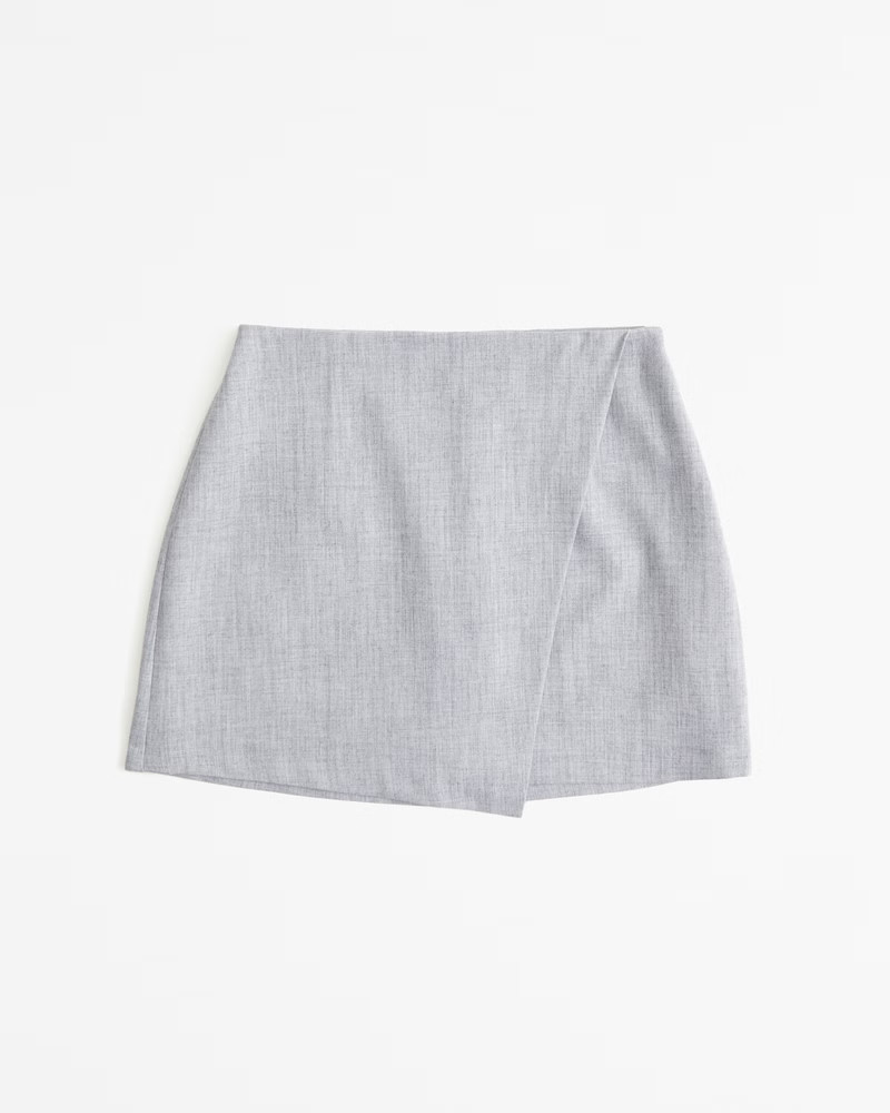 The A&F Scarlett Wrap Mini Skort | Abercrombie & Fitch (US)