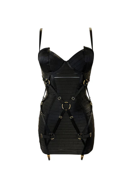 Signature Harness Angela Dress | Bordelle