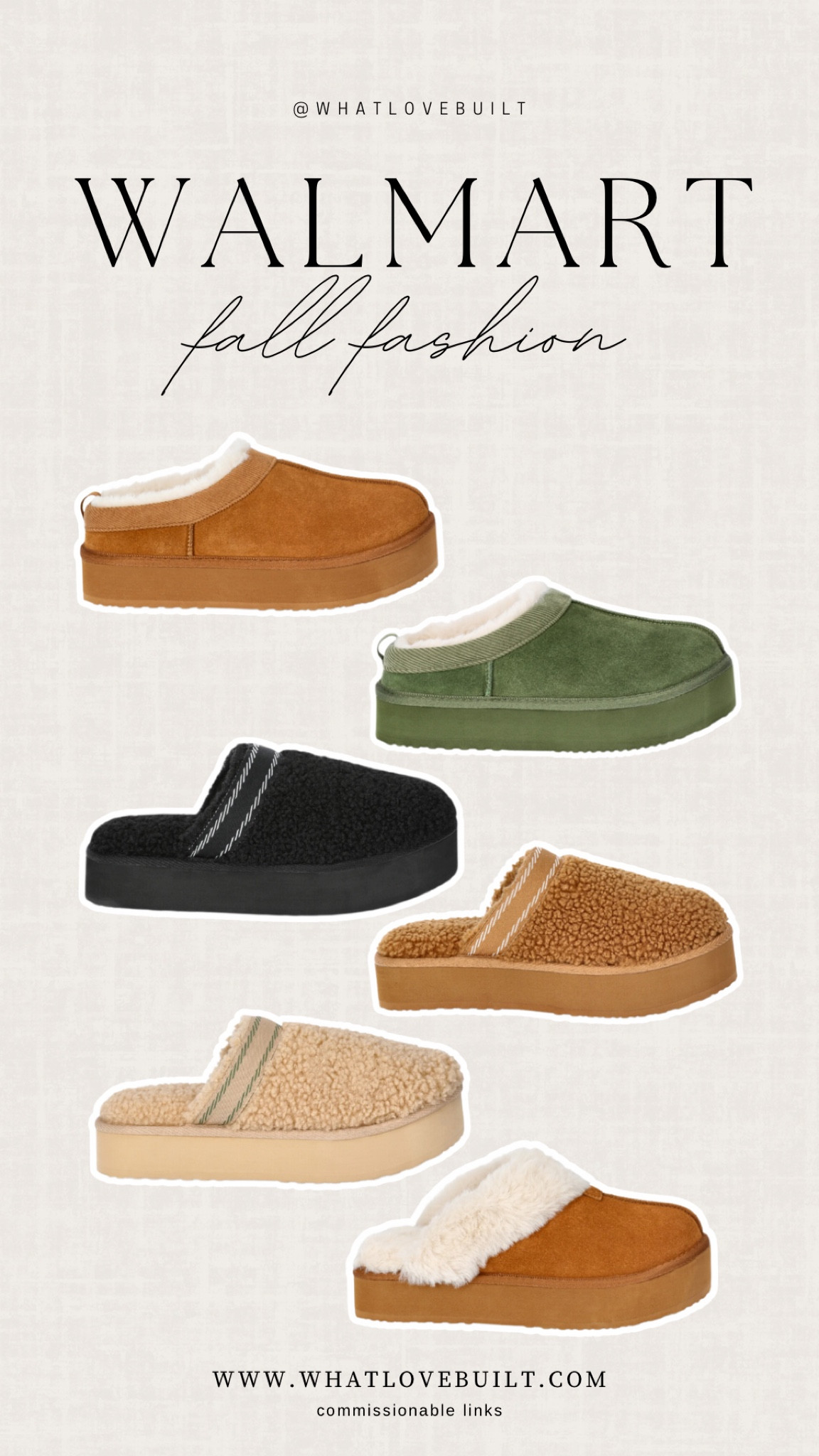 Walmart look for less womens slippers! Ugg look-a-likes that are so trendy and affordable! 🍂

#fall #walmart #walmartfind #slipper #shoes #fallfashion #fallfind #lookalike #uggh

#LTKShoeCrush #LTKFindsUnder50 #LTKStyleTip