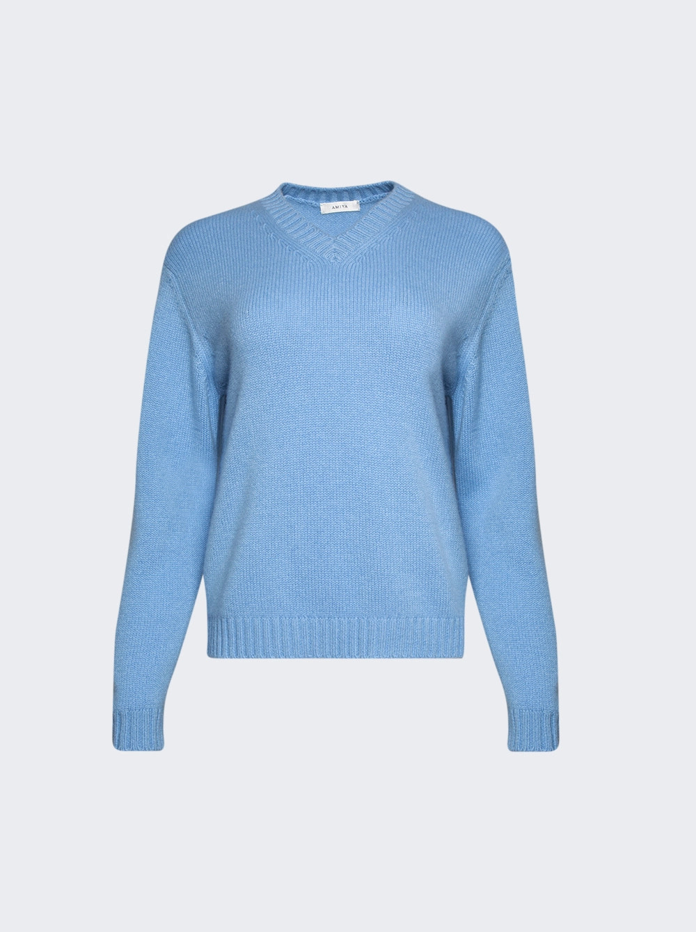 Nevia Cashmere Sweater Light Blue  | The Webster | The Webster