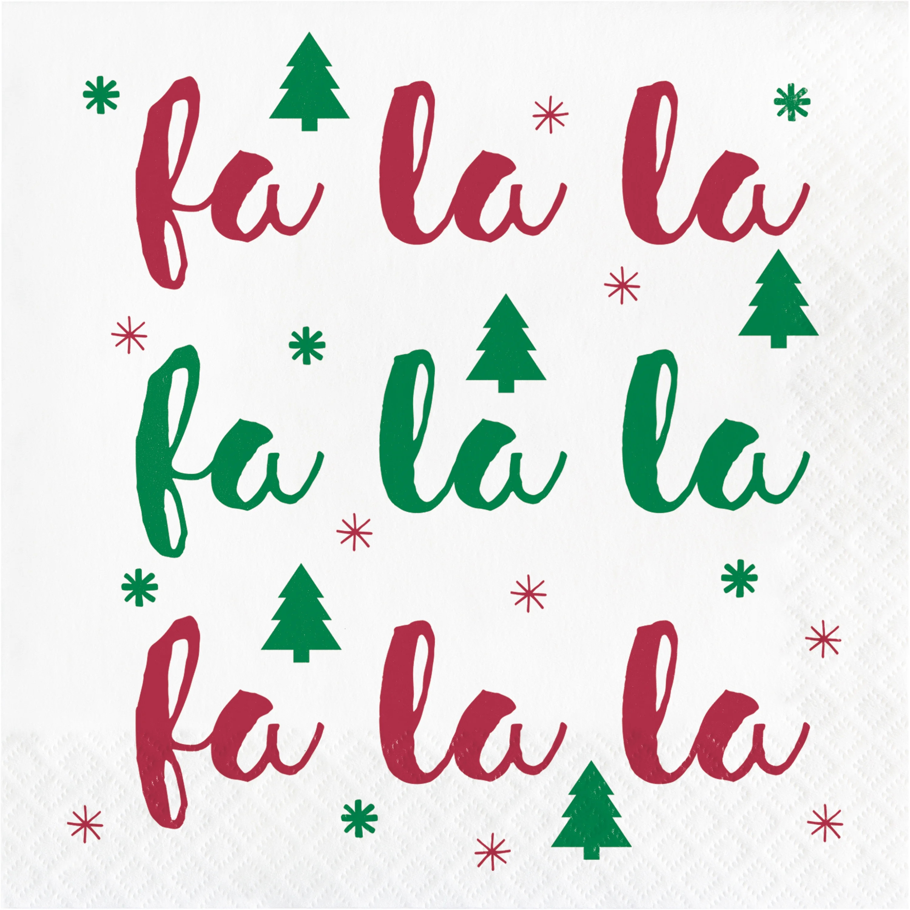 Merry Christmas Napkins, 6.5 " x 6.5", 32 Count, by Holiday Time | Walmart (US)