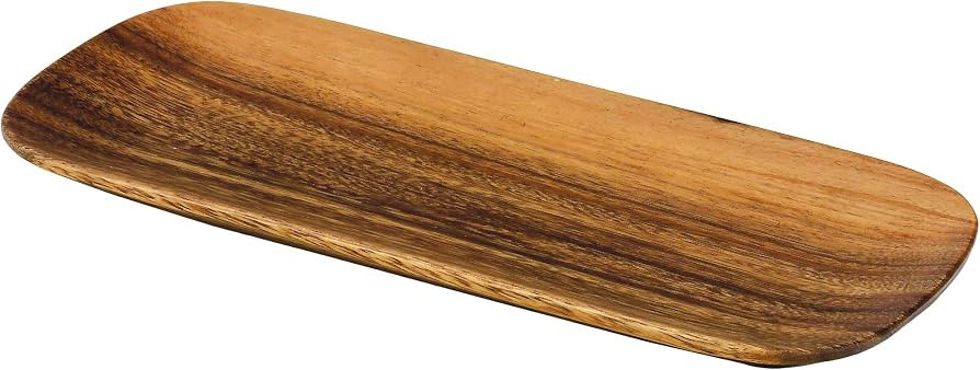 Trading Acaciaware Oval Tray, 12-Inch by 5-Inch by 0.75-Inch | Amazon (US)