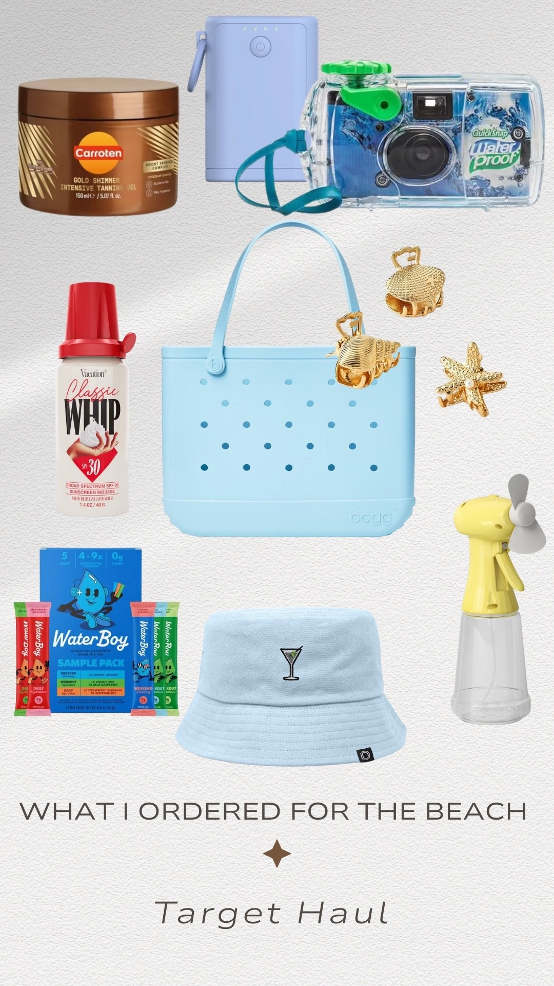 POV: You go to Target for “just one thing” and leave with a beach vacation haul. Such good stuff online for the beach! I went to Target today and found mainly clothes but online had the goods! #Target #TargetBeachEssentials #Beach

#LTKSwim #LTKFamily #LTKTravel