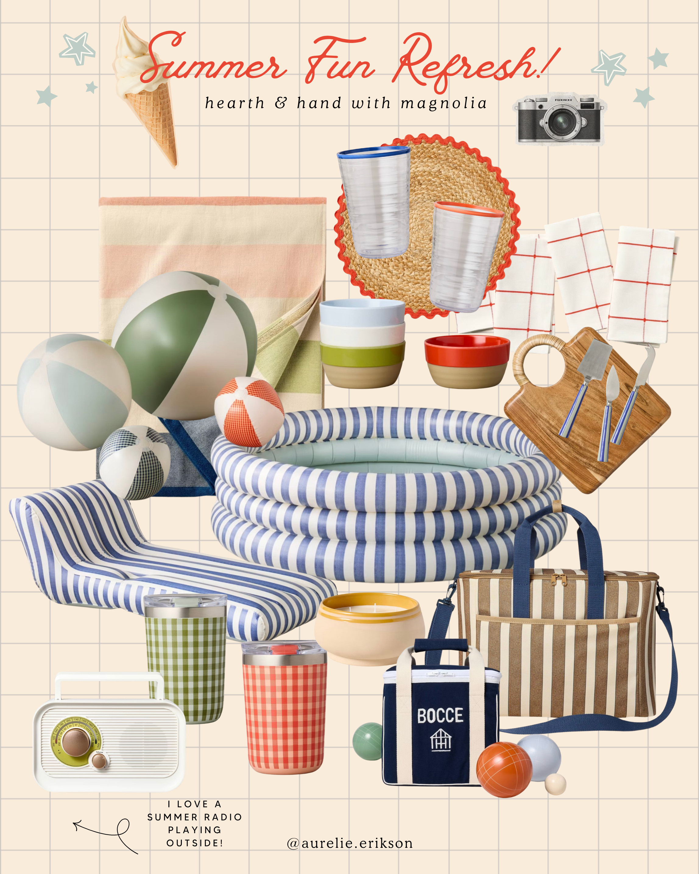 Hearth & Hand with Magnolia's collection at Target is here! so beautiful as always with their patterns and summery colors mixed with neutral! 

 #LTKSeasonal #LTKHome