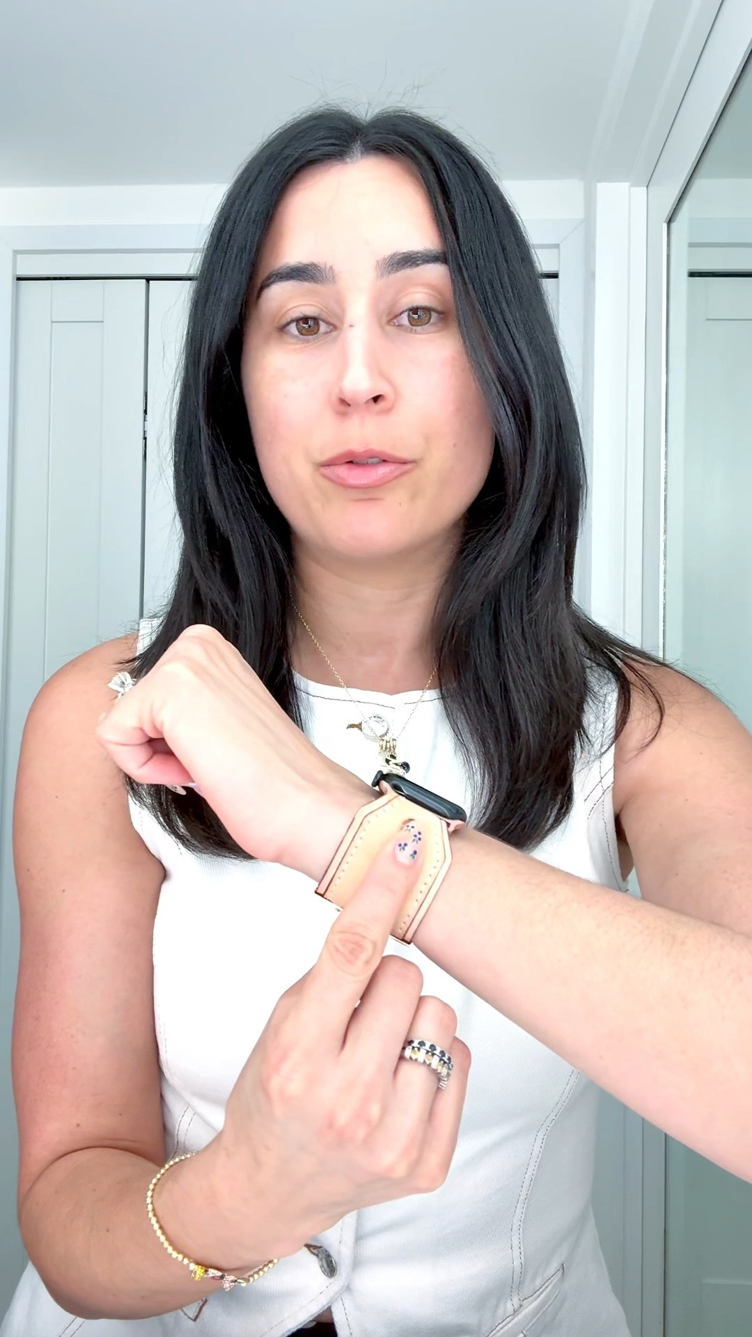 Perfect way to dress up your outfit at home or when traveling! 

I’ve taken my Watchlet on all of my vacations after I was gifted one and anytime I have a nice dinner or outing, it immediately transforms my outfit. 

Save for travel inspo and when you’re ready to upgrade your Apple Watch band, you know what to do 😉 

Find more like this in my Bestsellers and Travel collections and follow me for more ✨

Apple Watch band • watch band • pink watch band • travel essentials • leather watch band

#LTKootd #LTKstorytime #LTKvlog