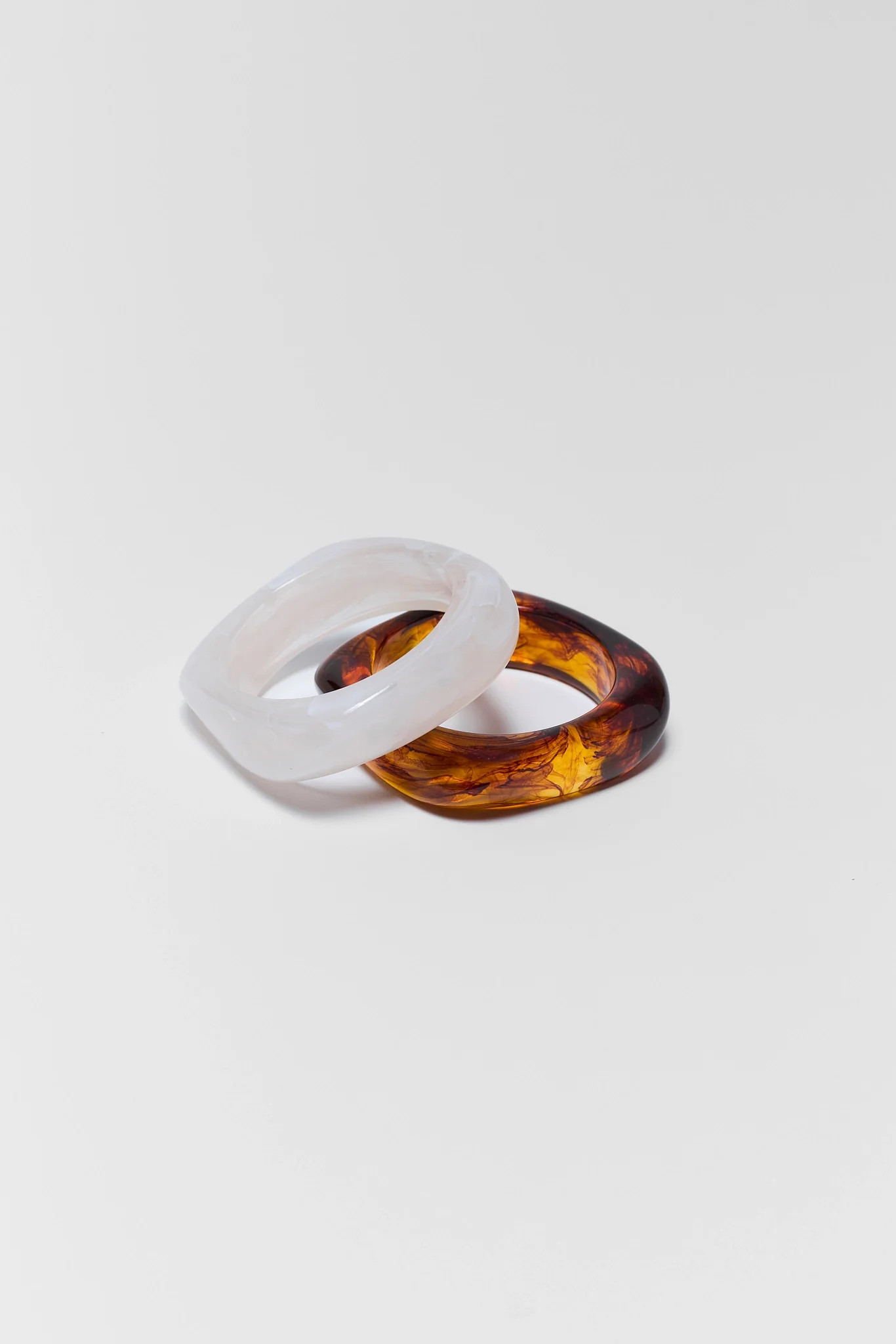 Acrylic Bangle Bracelet Set | Avara