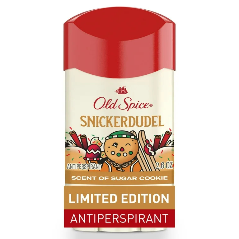 Old Spice Antiperspirant and Deodorant for Men, Holidudes Limited Edition, Snickerdudel, Sugar Co... | Walmart (US)