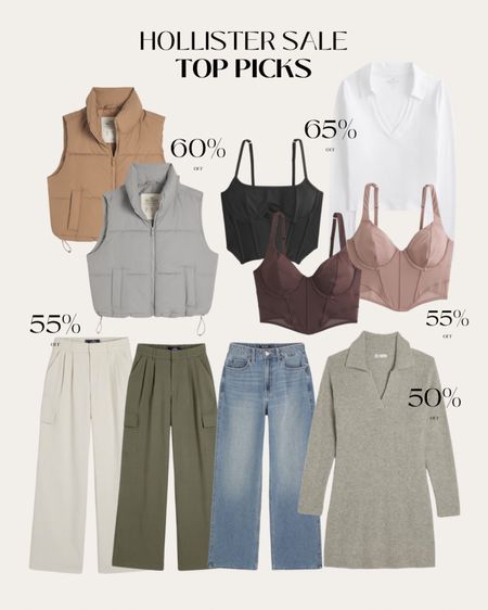 My top picks from the Hollister sale! Some goodies here 👀

#LTKsalealert #LTKstyletip #LTKeurope