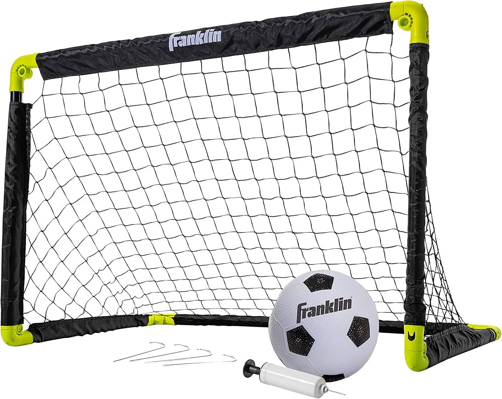 Franklin Sports 3' Insta-Set Soccer Goal Set | Amazon (US)