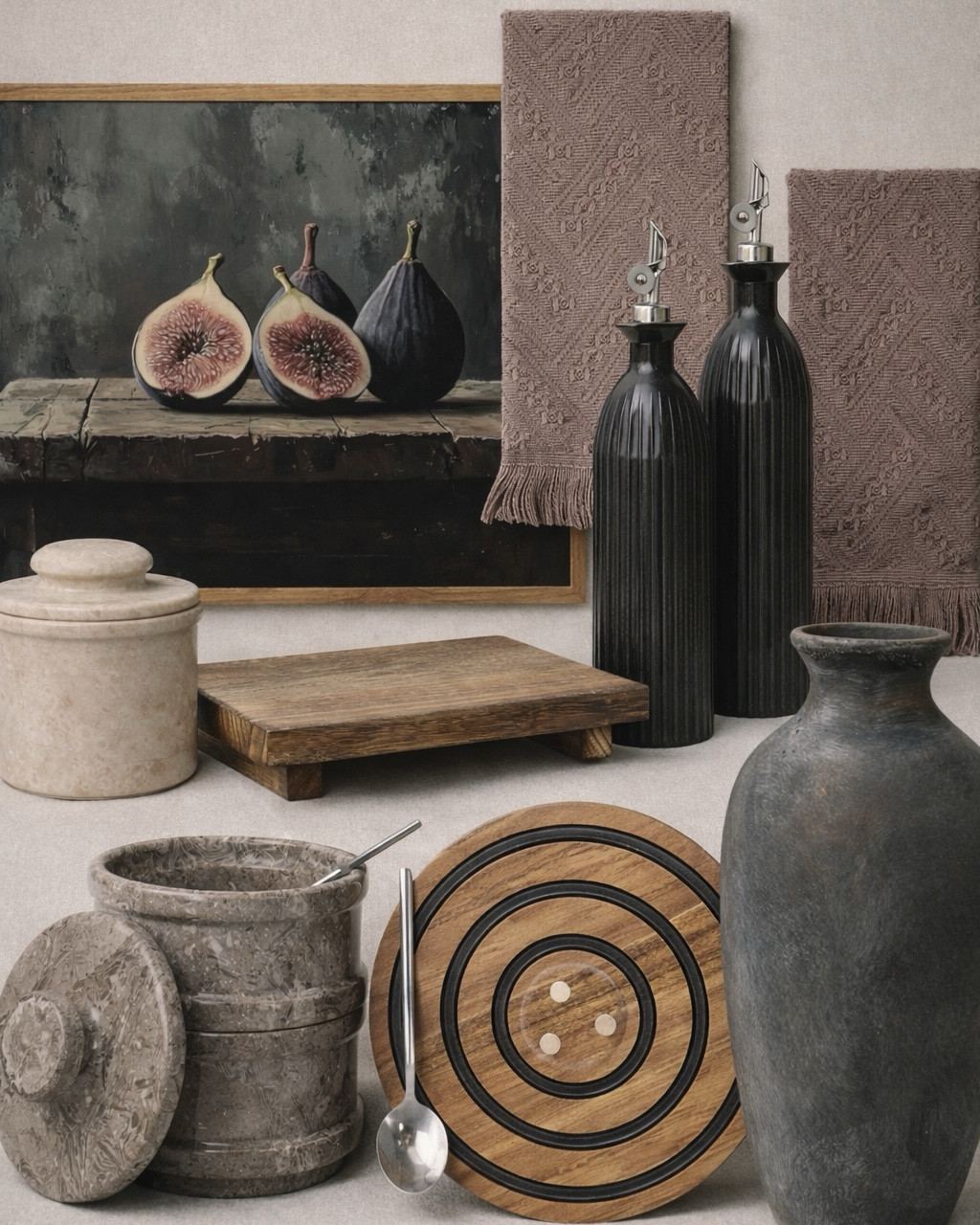 Neutral Kitchen Decor Finds You’ll Use Every Day

Follow @farmtotablecreations on Instagram for more home finds 🤍

These warm neutral kitchen pieces are the perfect mix of functional and beautiful. From the rich wood riser and marble canisters to the textured towels and sleek oil bottles, every piece adds depth without overwhelming your space. The fig artwork ties everything together with that moody, designer feel—such an easy way to elevate your counters without a full refresh.

#kitchendecor #counterdecor #kitchenaccessories #neutraldecor #homedecorfinds

kitchen decor | neutral kitchen | counter styling | kitchen accessories | marble canister | wood riser | oil dispenser bottles | kitchen towels | fig artwork | decorative tray | wood accents | neutral home | kitchen styling ideas | countertop decor | everyday decor | functional decor | modern kitchen | warm neutrals | kitchen organization | home decor finds | amazon home | kitchen essentials | decorative storage | minimal kitchen | elevated everyday

#LTKSaleAlert #LTKHome