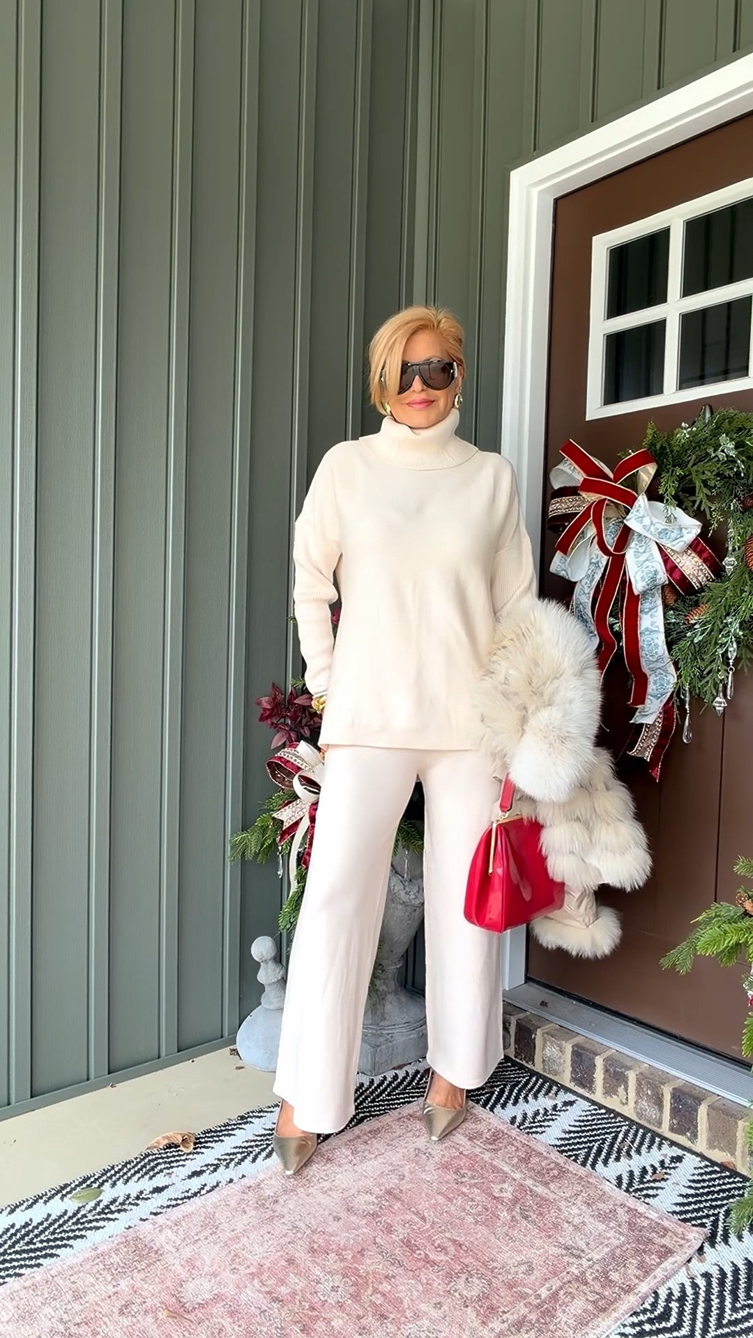 The most fabulous knit set that can literally be styled for any occasion.  It covers all the necessary areas & true to size with lots of stretch. (Im wearing my true size med) Colors I’m wearing are beige & black.   I also own it I green  

#LTKHoliday #LTKFindsUnder50 #LTKTravel