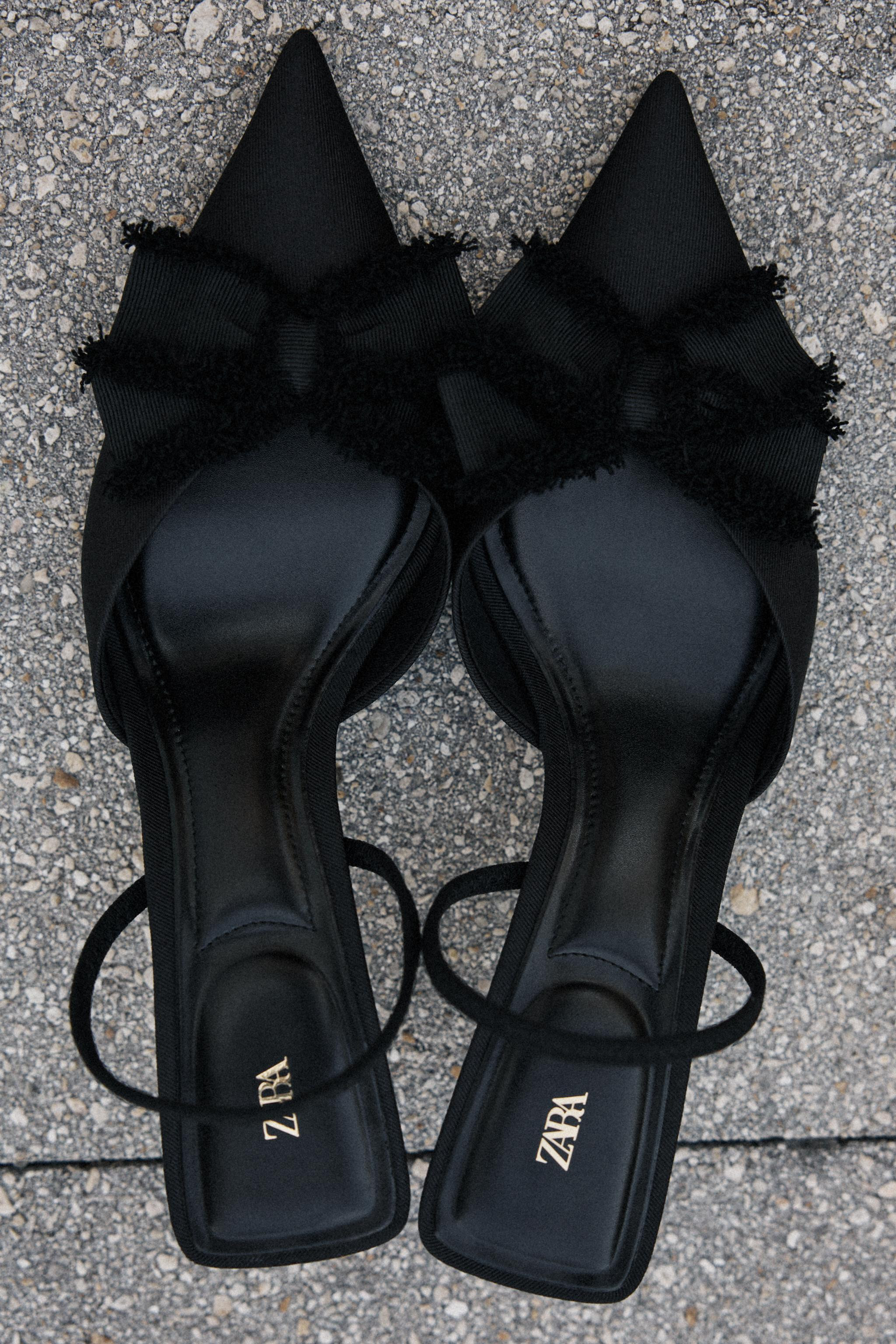 BOW SLINGBACK HEELS | Zara UK
