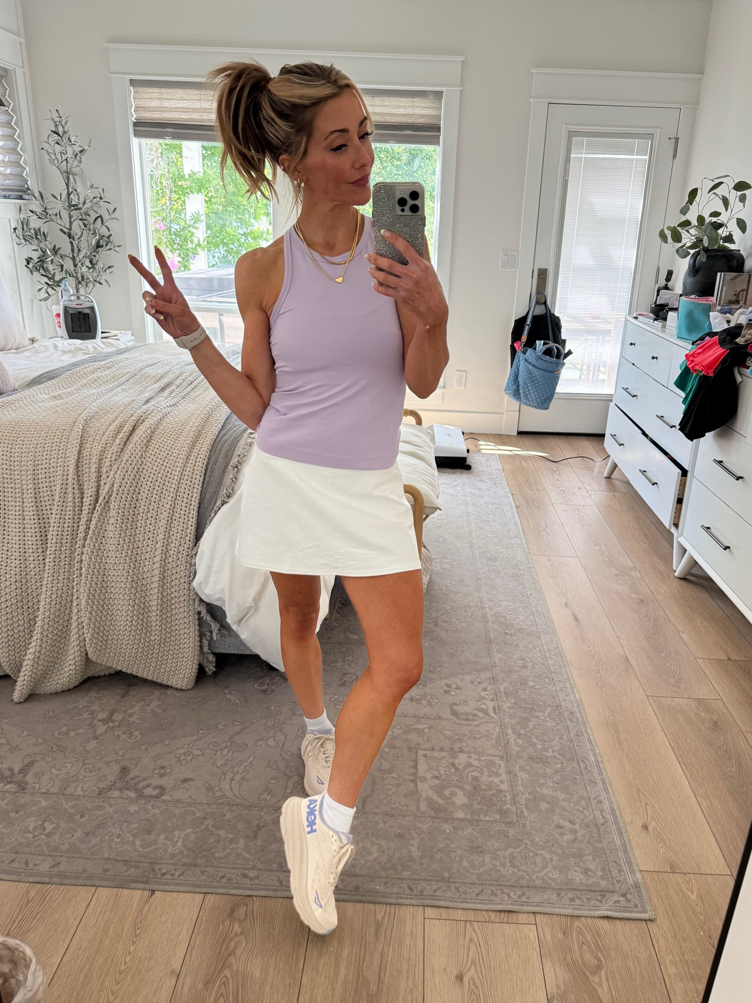 Purple pickleball outfit of the day! 💜

#LTKFitness #LTKStyleTip #LTKActive