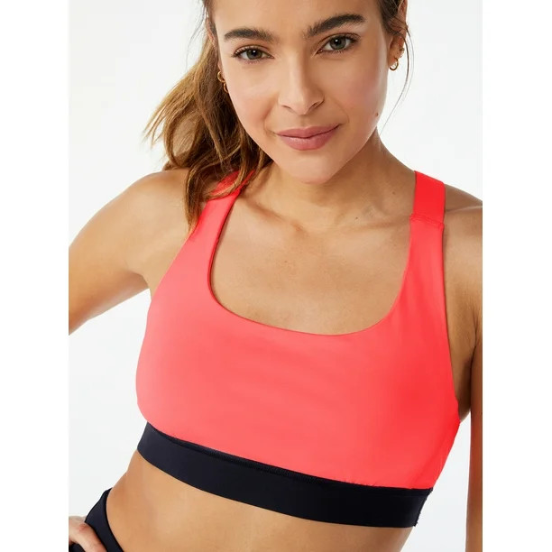 Love & Sports Women's Lana Sports Bra - Walmart.com | Walmart (US)