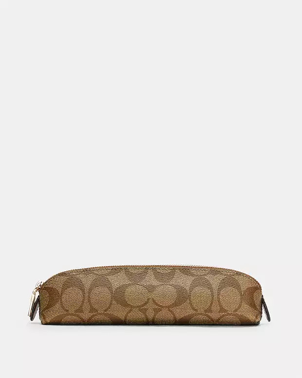 Pencil Case In Signature Canvas | Coach Outlet US