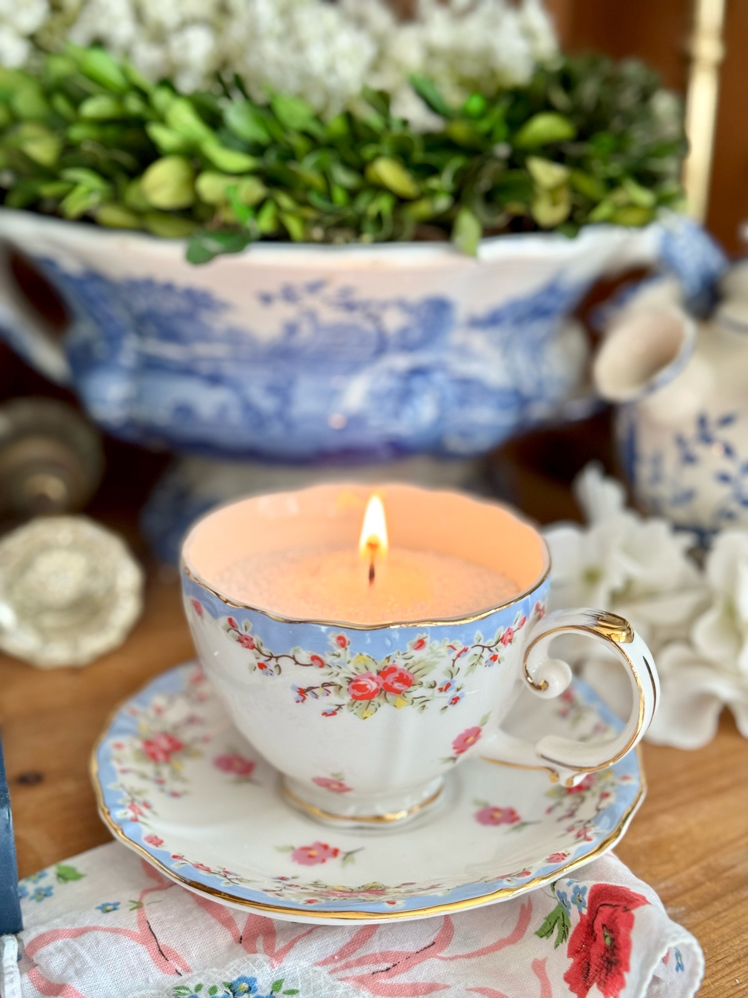 🌿✨ Vintage Charm Meets Candlelight! ✨🌿

I turned this gorgeous vintage teacup into a reusable Candle Sand Teacup Candle, and I’m obsessed! 💕 No melting wax, no mess—just pour the candle sand, add a wick, and light it up. When you're done, simply reuse the sand and switch up your vessel anytime!

Shop my favorite candle-making essentials and charming home decor finds on my LTK! 🕯️☕💙

🔗 Tap to shop & save for later! #LTKhome #LTKdecor #TeacupCandle #DIYCandle #CottageCoreDecor #VintageStyle #CandleMaking

#LTKHome
