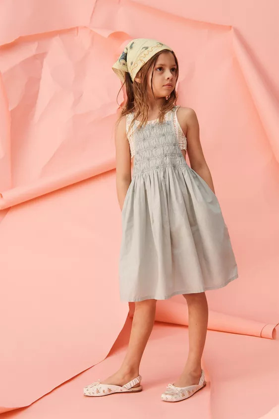 LIMITED EDITION EMBROIDERED FLORAL PINAFORE DRESS | Zara US