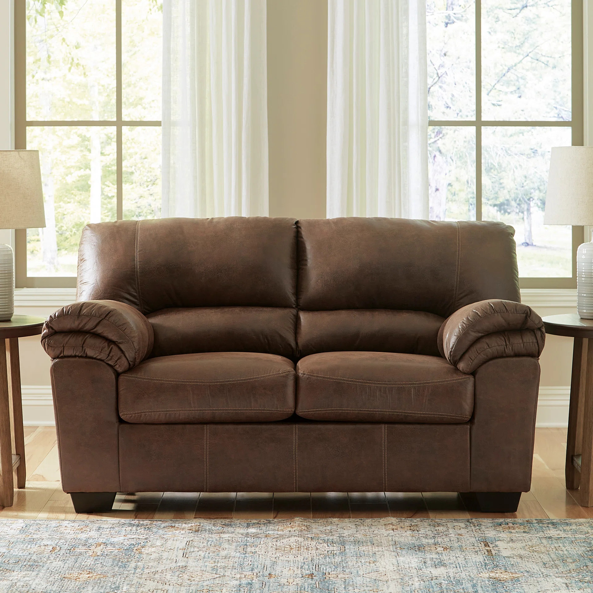 17 Stories Antolin 69" Pillow Top Arm Loveseat & Reviews | Wayfair | Wayfair North America
