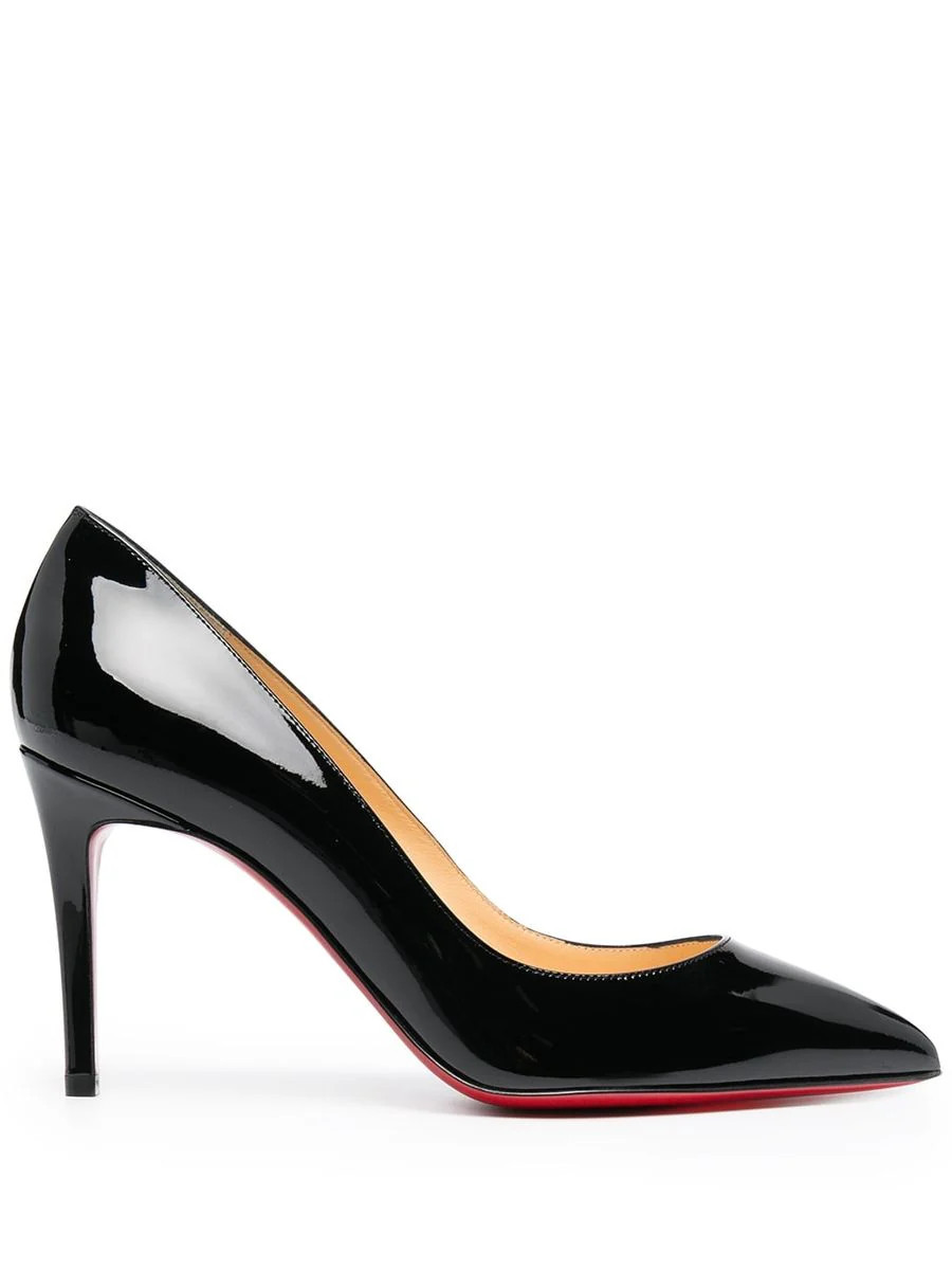 Christian Louboutin With Heel Black | Baltini