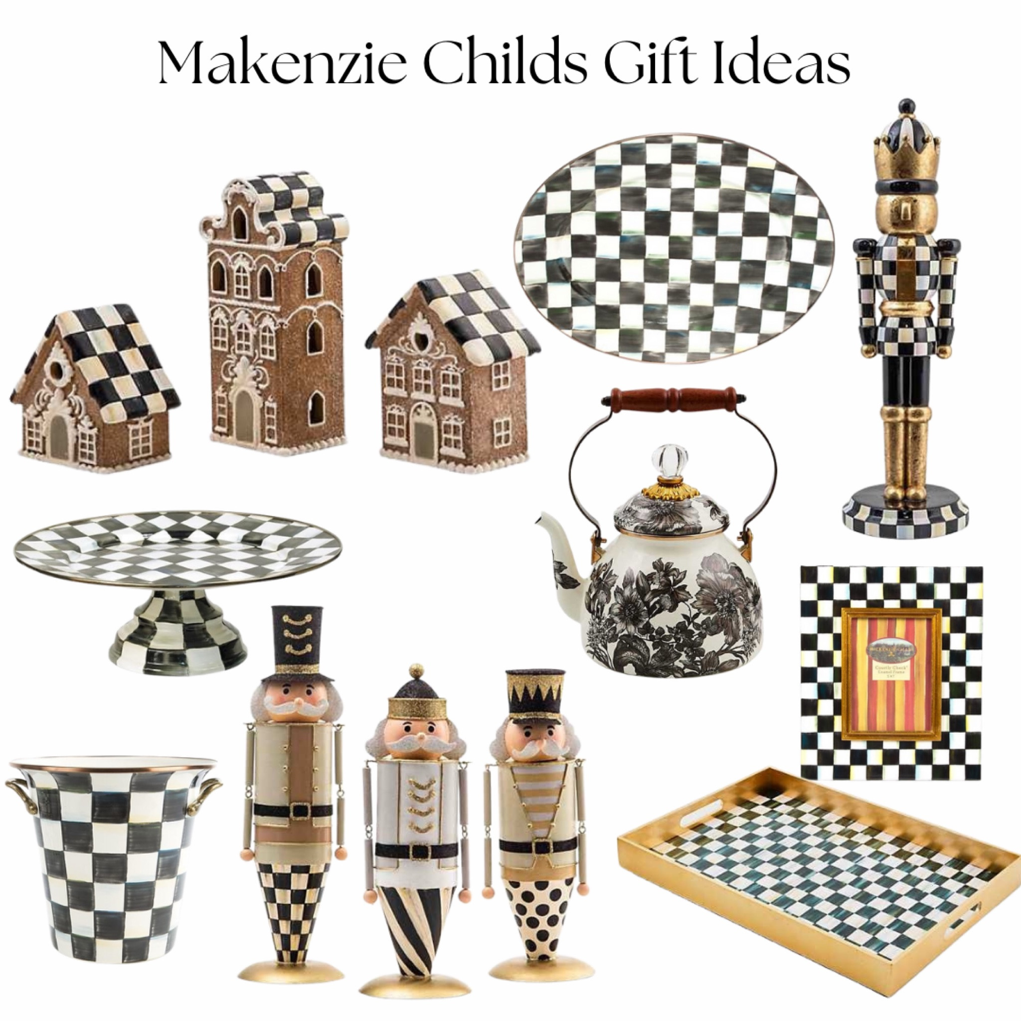 Mackenzie Childs Christmas Gift Ideas. Nutcracker, gingerbread houses, serving platters. #kitchendecor #mackenziechilds #giftforher #giftforthecook #christmasgift

#LTKHoliday #LTKGiftGuide #LTKSeasonal
