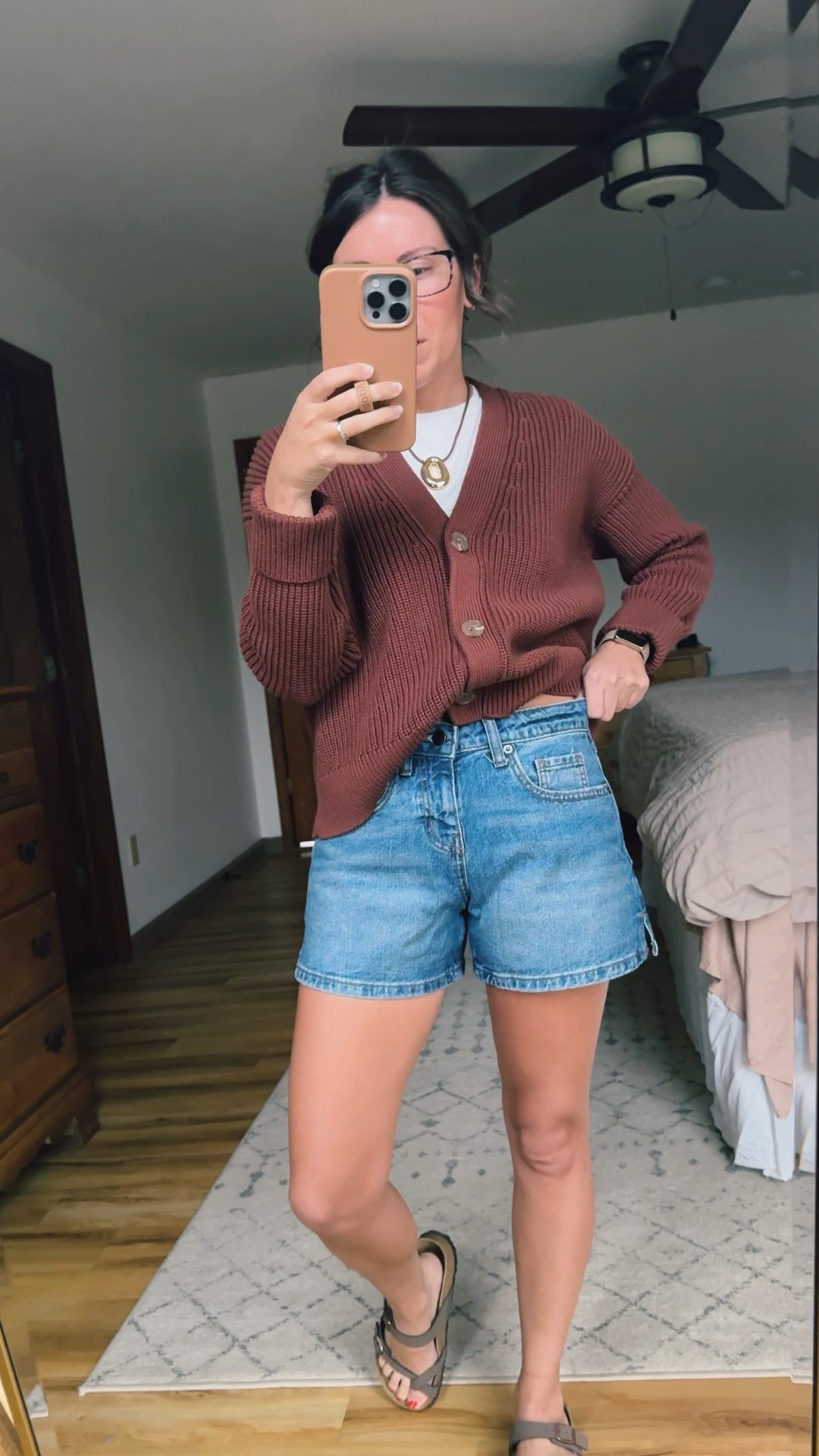 Wearing 00 in the medium wash in these denim shorts. The only 4” inseam shorts I’ve found that I like! 99% cotton so not a ton of stretch at all— definitely size up if you want a looser fit! 


#LTKmomlife #LTKPetite #LTKSwim