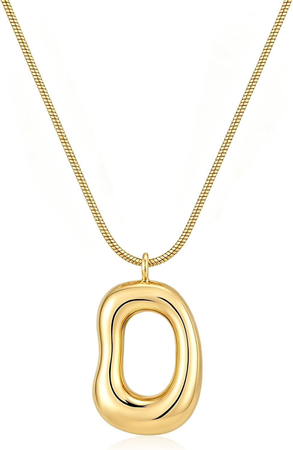 Dr's gift 14K Gold Plated Statement Necklace for Women | Amazon (US)